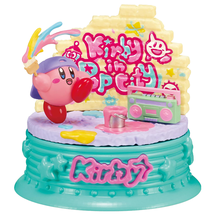 Re-Ment Kirby in Pop City!! - Graffiti Masterpiece