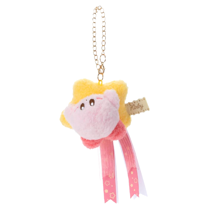 TAKARA TOMY - Peluche Portachiavi - Kirby con stella