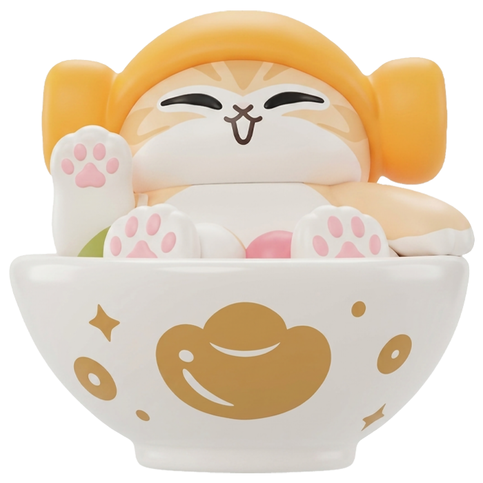 Funism - Mofusand Lucky Cat Series - Gatto con Ciotola (Secret 4/144)