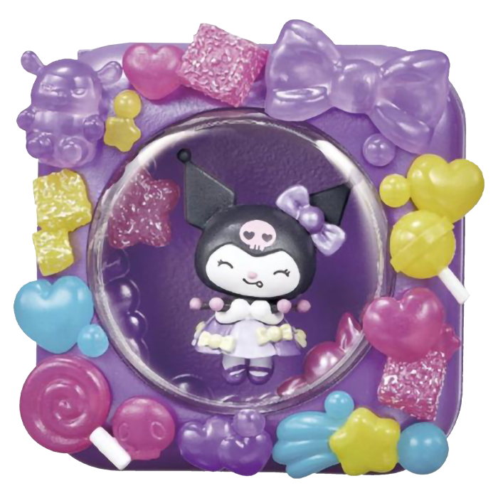 Re-Ment Sanrio Melty Compact - Kuromi Sweets