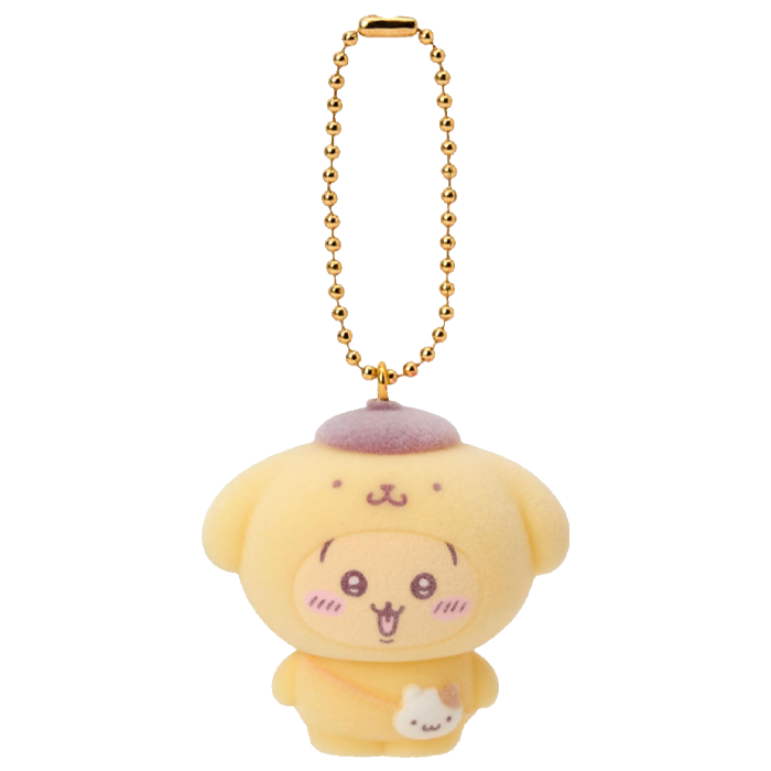 Sanrio x Chiikawa - Keychain Flocked - Usagi
