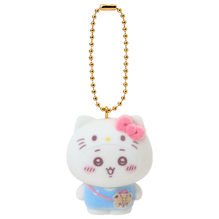 Sanrio x Chiikawa - Keychain Flocked - Chiikawa