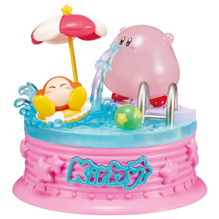 Re-Ment Kirby in Pop City!! - Splash Tastic Water Fun!?