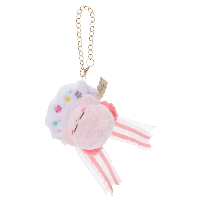 TAKARA TOMY - Peluche Portachiavi - Kirby con nuvola
