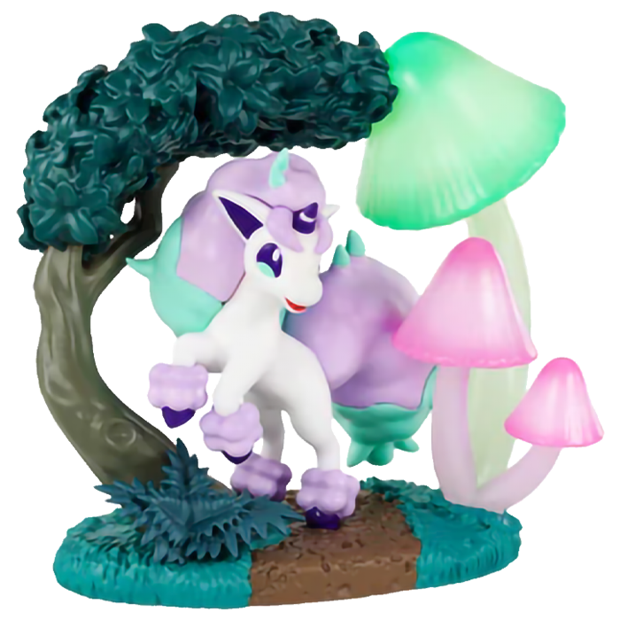 Re-Ment Circular Diorama - Ponyta di Galar