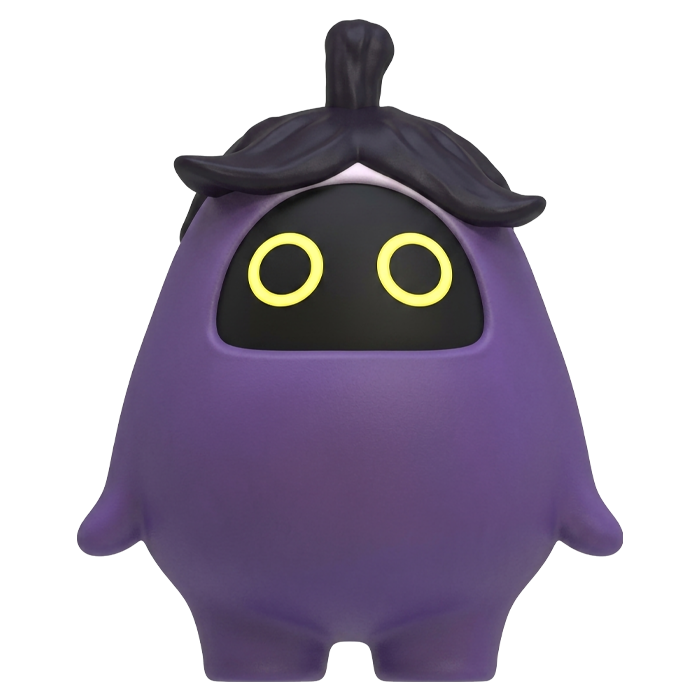 Zenless Zone Zero - Bangboo Garden Kingdom Mini Figure - Eggplantboo