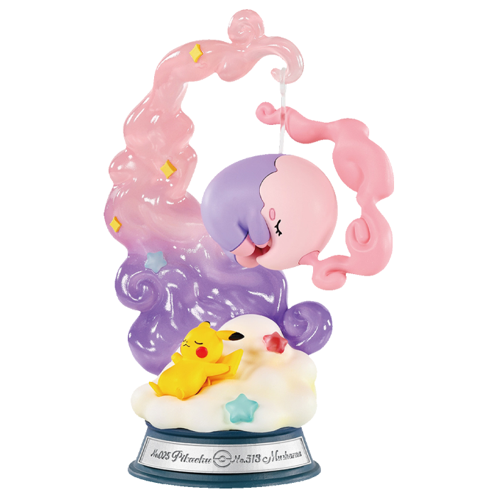 Re-Ment Swing Vignette 4 - Pikachu & Musharna