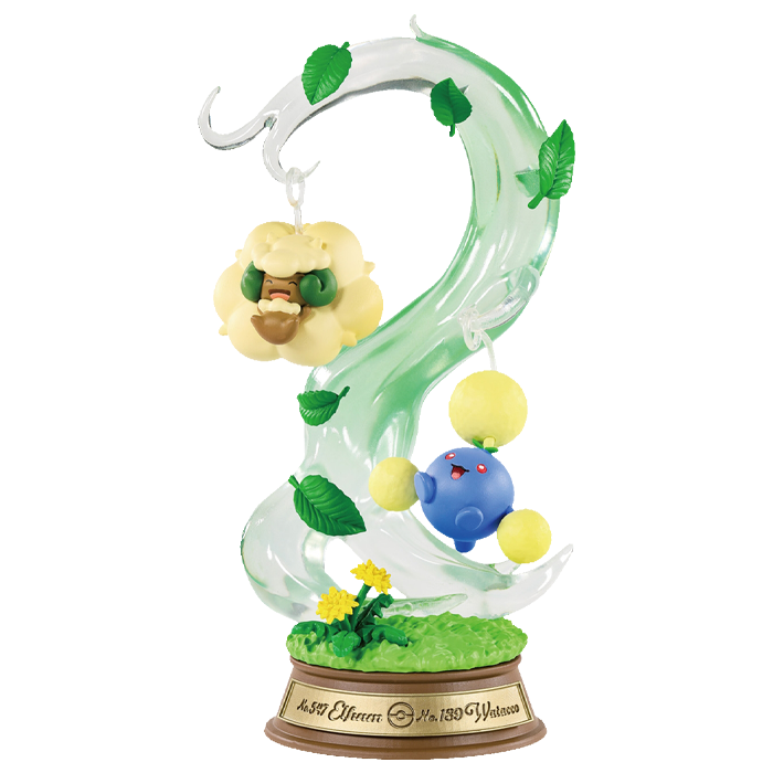 Re-Ment Swing Vignette 4 - Jumpluff & Whimsicott