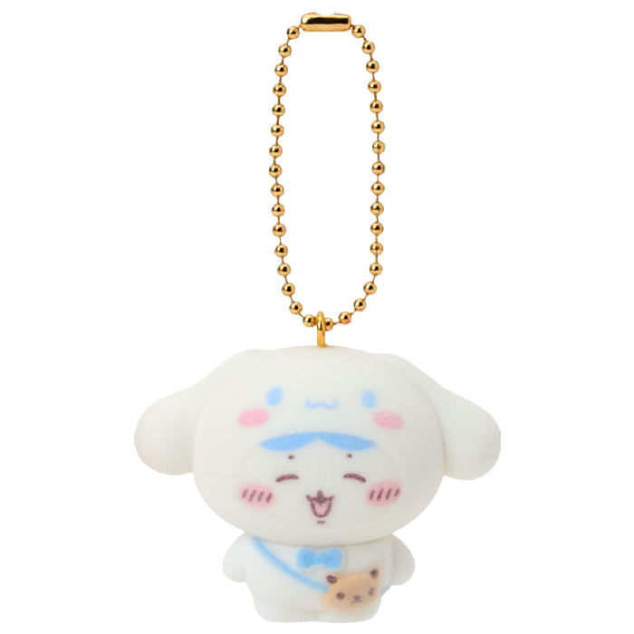 Sanrio x Chiikawa - Keychain Flocked - Hachiware