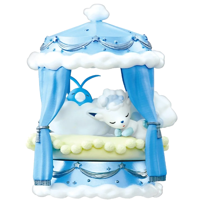 Re-Ment Nighty Night - Swablu & Vulpix di Alola