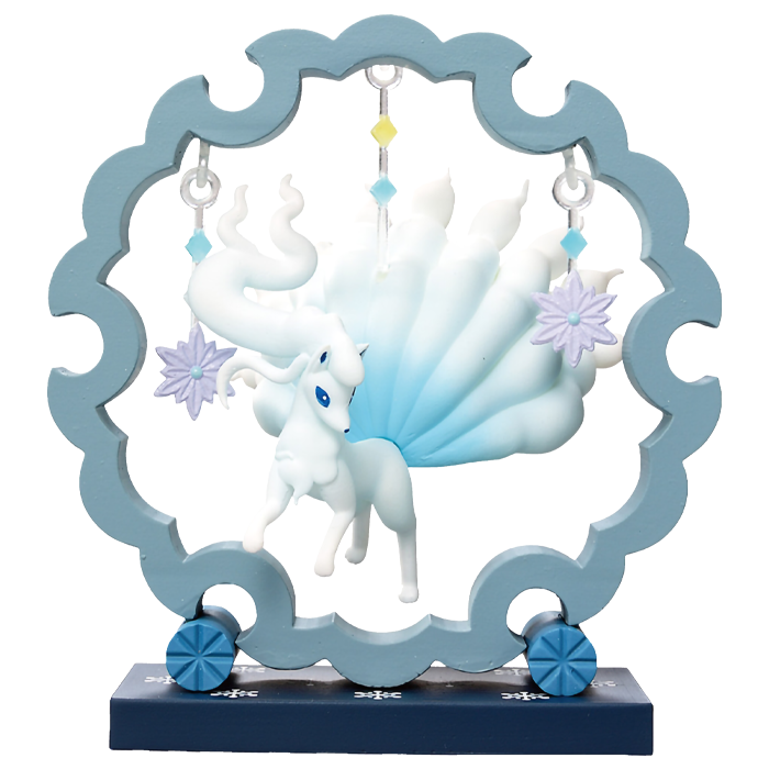 Re-Ment Fluffy Flowy Decoration - Ninetales di Alola