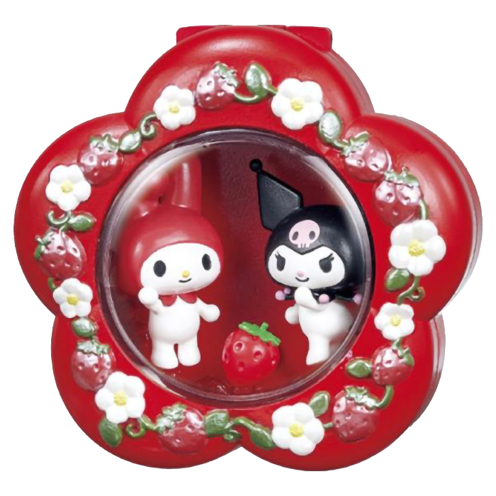 Re-Ment Sanrio Melty Compact - My Melody & Kuromi Strawberry