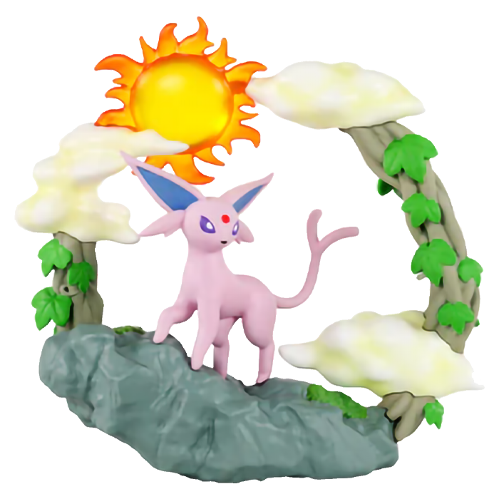 Re-Ment Circular Diorama - Espeon